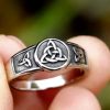 Anillo Triqueta o Nudo de bruja - Imagen 3