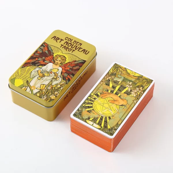 Golden Art Nouveau Tarot